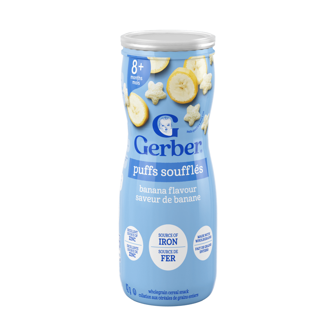 GERBER BananaPuffs 6x42g CA