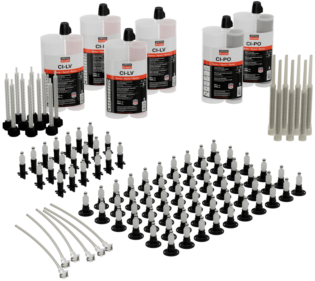 Simpson Strong-Tie CI-LVPO-KT Crack Injection Contractor Kit