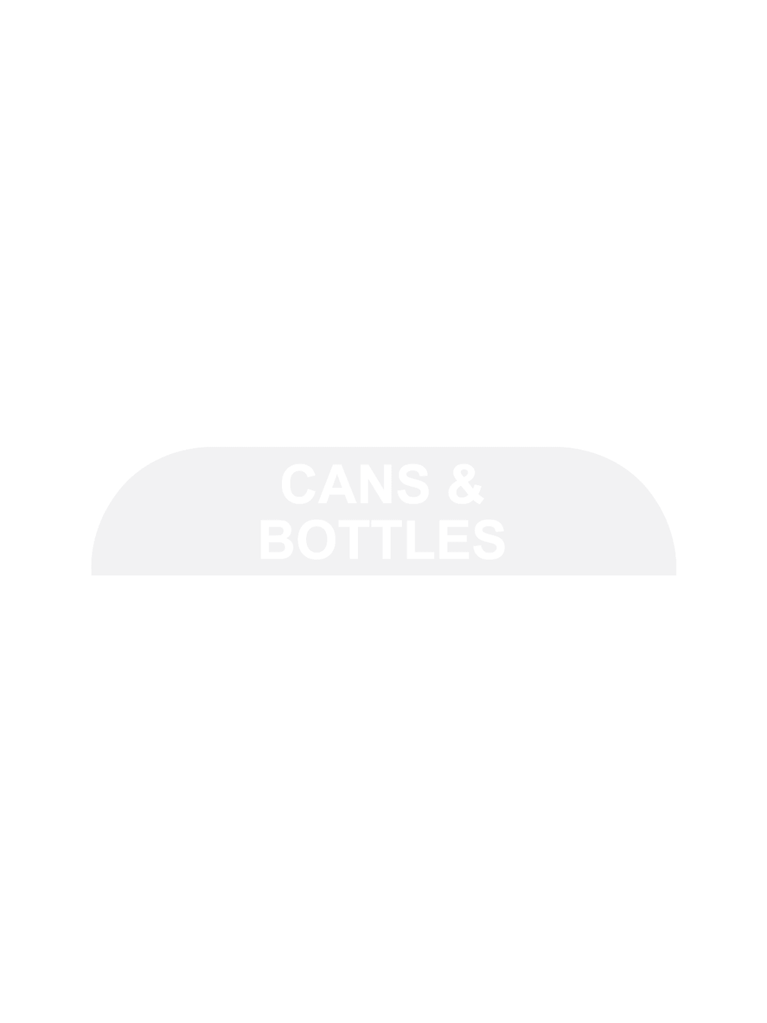  BILLI BOX - Label - Cans &amp; Bottles - Clear-White