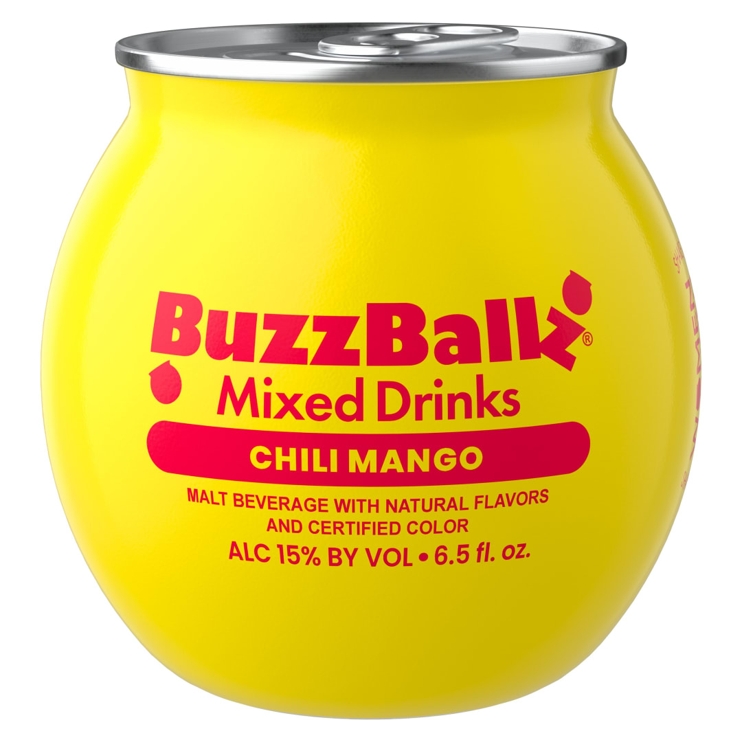 BuzzBallz Chili Mango Malt Beverage 6.5oz 30 Proof
