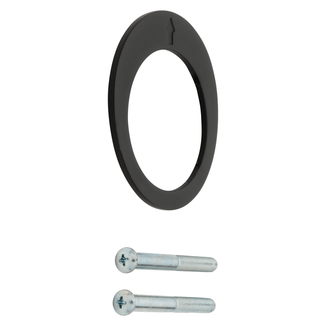 Key Control Deadbolt Thin Door Kit for Polished Chrome or Satin Chrome Finish