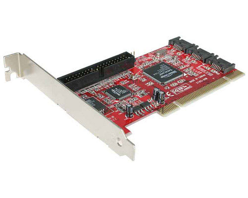 2 Port Serial ATA and 1 Port ATA/133 IDE PCI Card