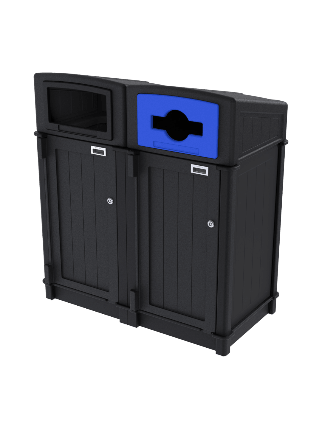  FUSION - Double - Unit - Front Load - Full-Mixed - Black-Blue