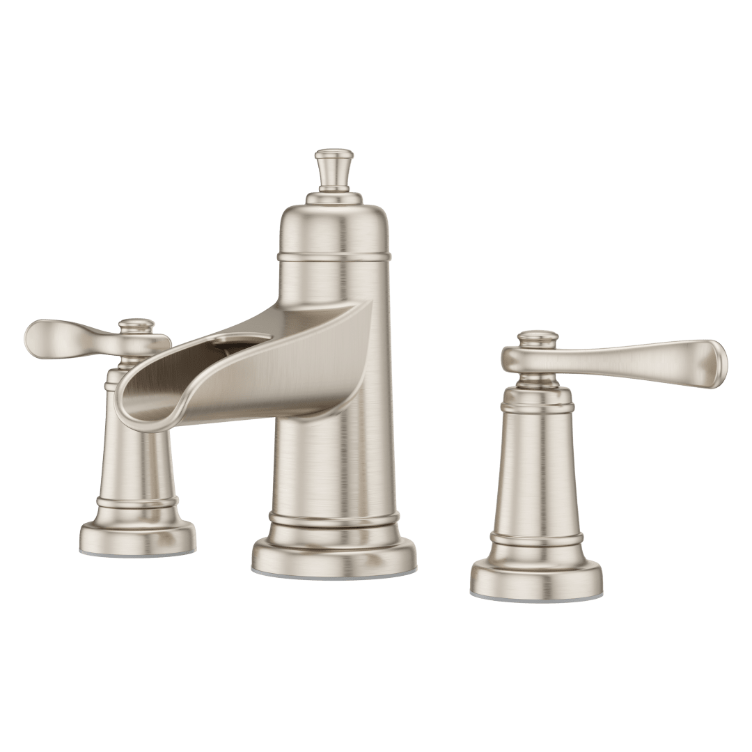 Ashfield 2-Handle 8" Widespread Bathroom Faucet in Brushed Nickel