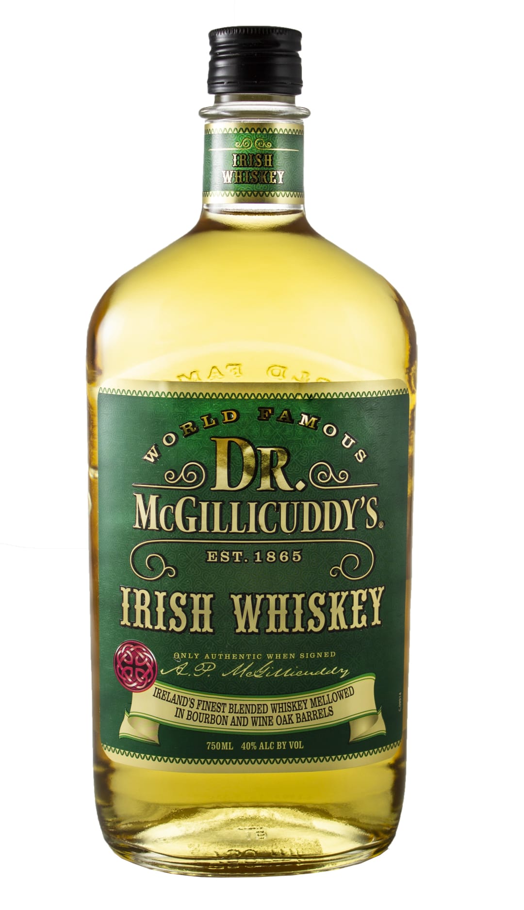 Dr. McGillicuddy's Irish Whiskey 750ml 80 Proof