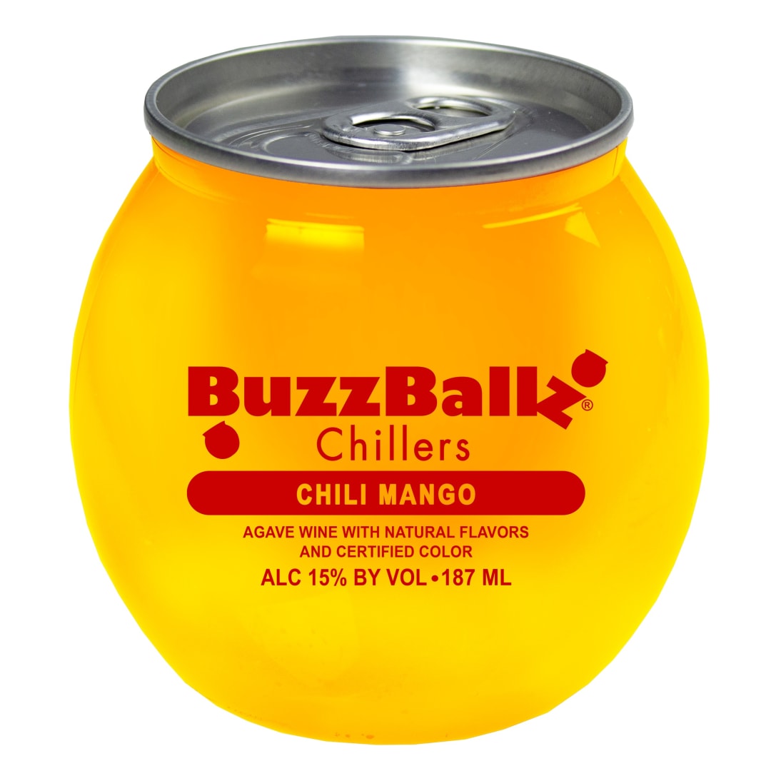 BuzzBallz Chili Mango Wine Cocktail 24 pack 187ml 30 Proof