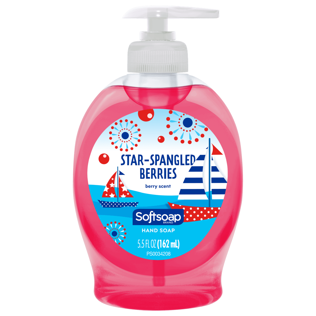 Softsoap Summer Hand Soap, Berry Scent, 5.5 Oz
