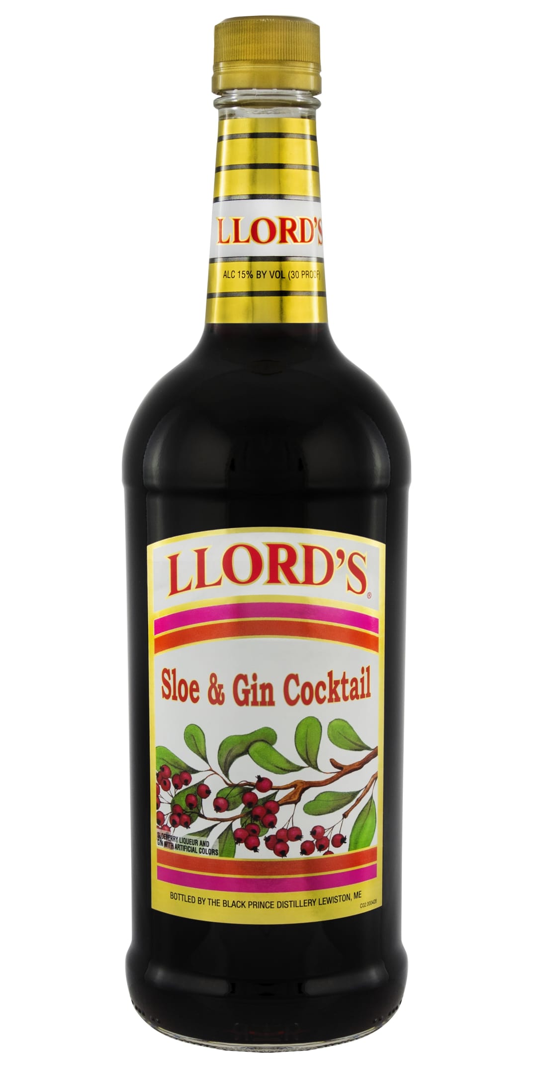 Llord's Sloe Gin 1l 30 Proof