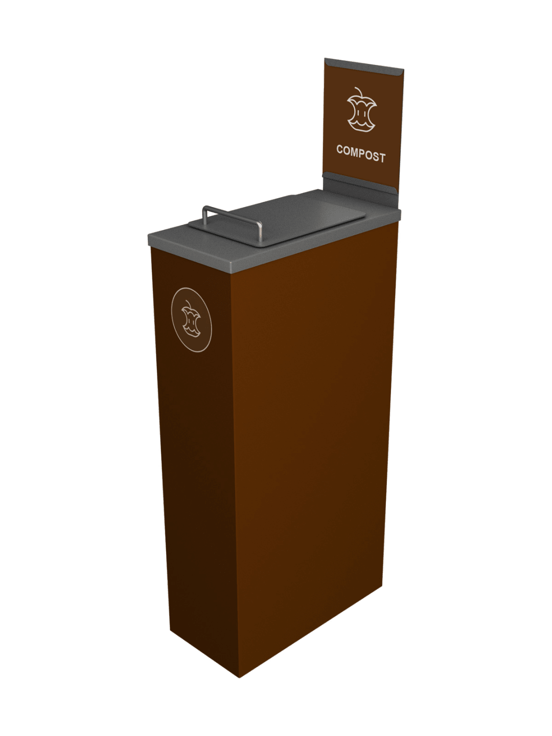  SPECTRUM - Single - Kit - Cube Slim - Compost - Lift - Brown
