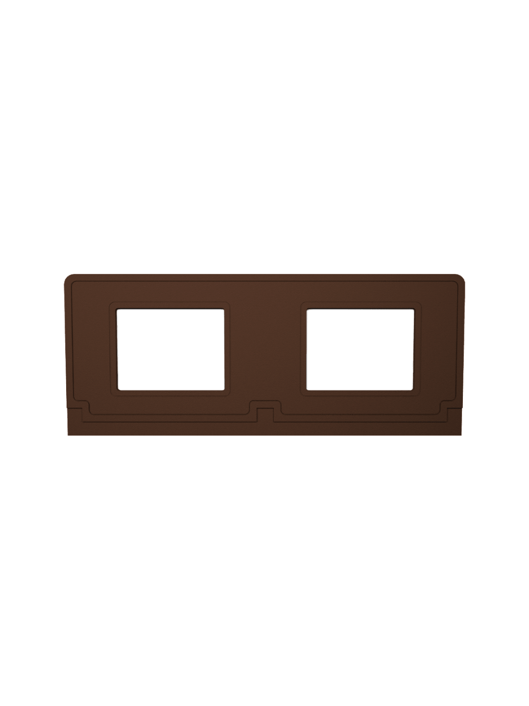  VISION - Double - Sign Frame - Brown