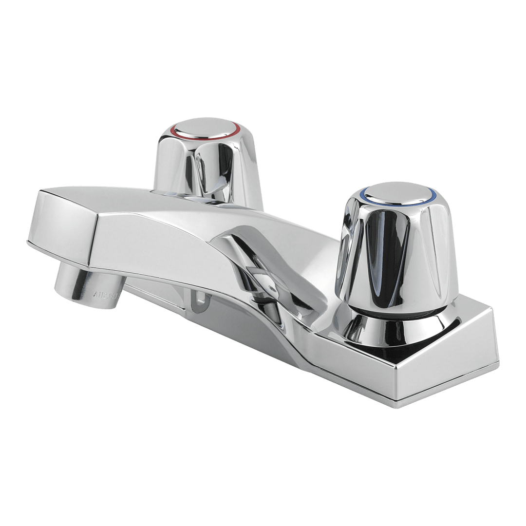 Pfirst Series 2-Handle 4" Centerset Bathroom Faucet in Polished Chrome