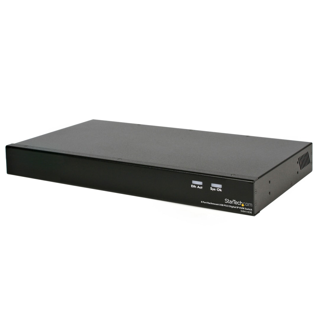 8-Port Enhanced KVM Switch over IP