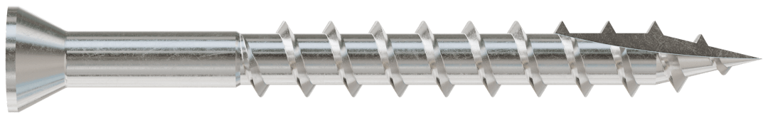 Simpson Strong-Tie S07162WP5 Deck-Drive™ DWP WOOD SS Screw — #7 x 1-5/8 in. T-15, Trim Head, Type 305 (5 lb.) (Pack of 300)