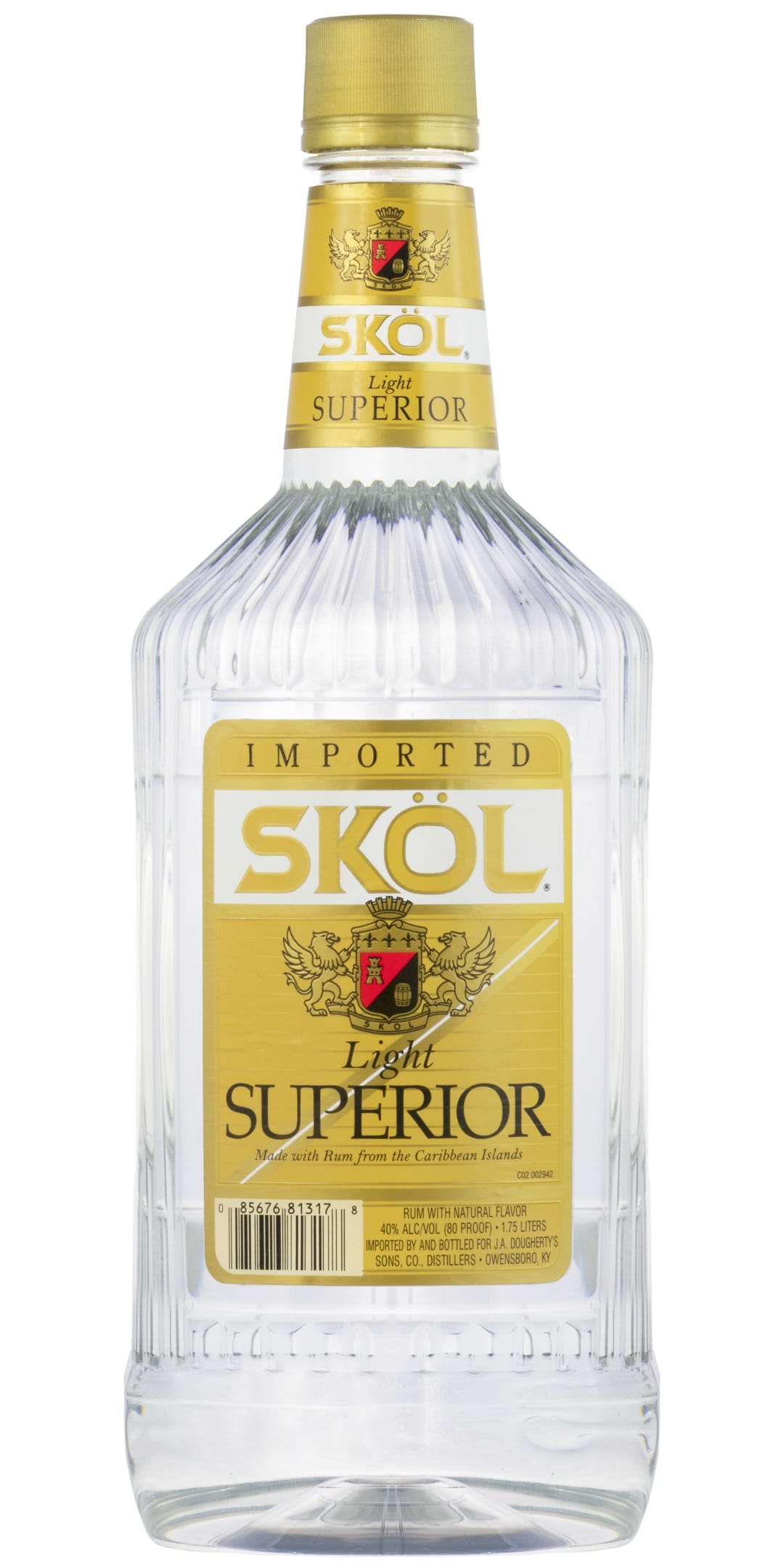 Skol White Rum 1.75l 80 Proof