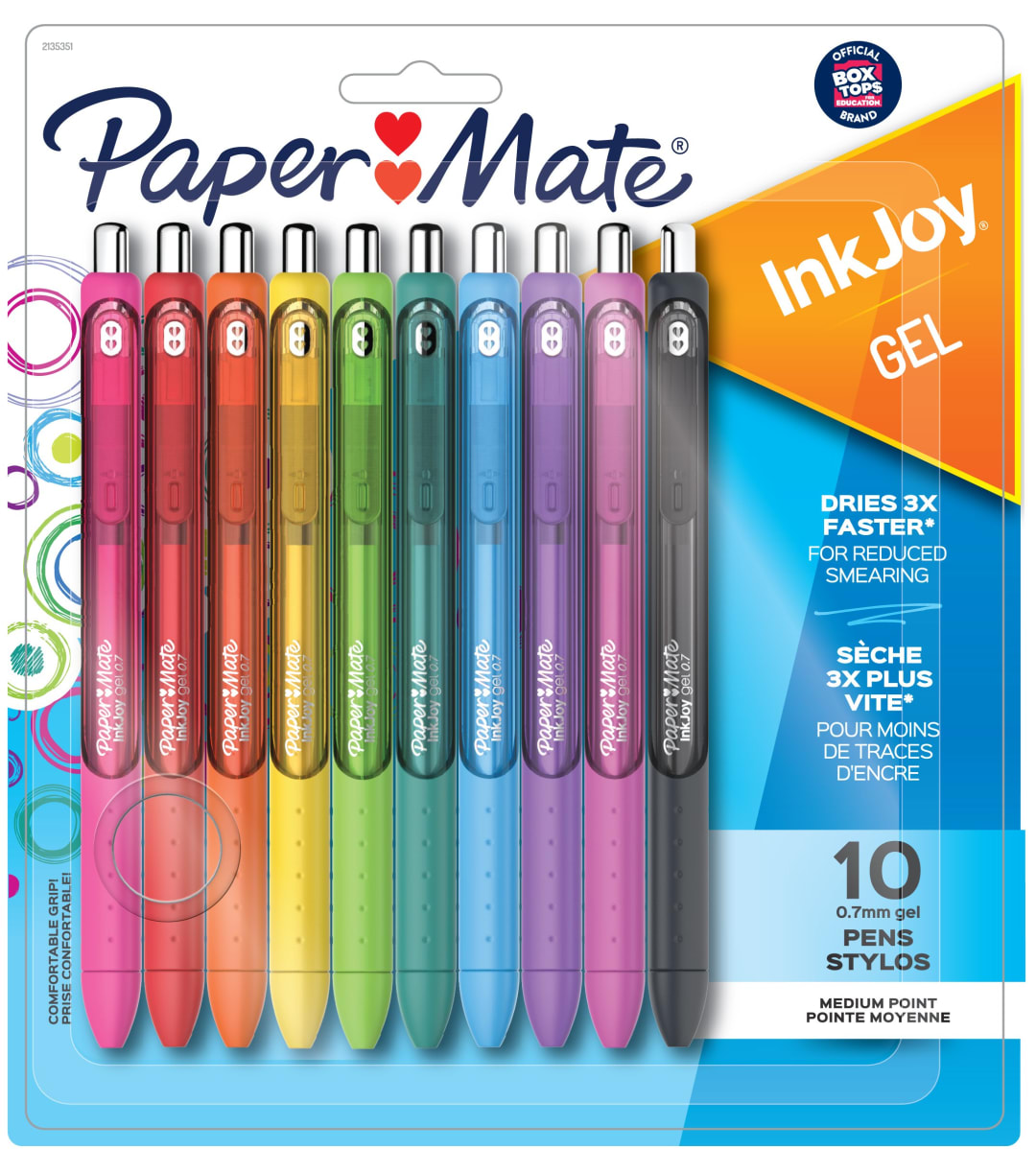 PM INKJOY GEL .7 10CT F-AST RFID