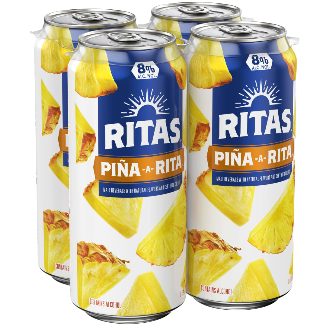 Ritas Pina-a-Rita 4 pack, 16 fl oz Cans 