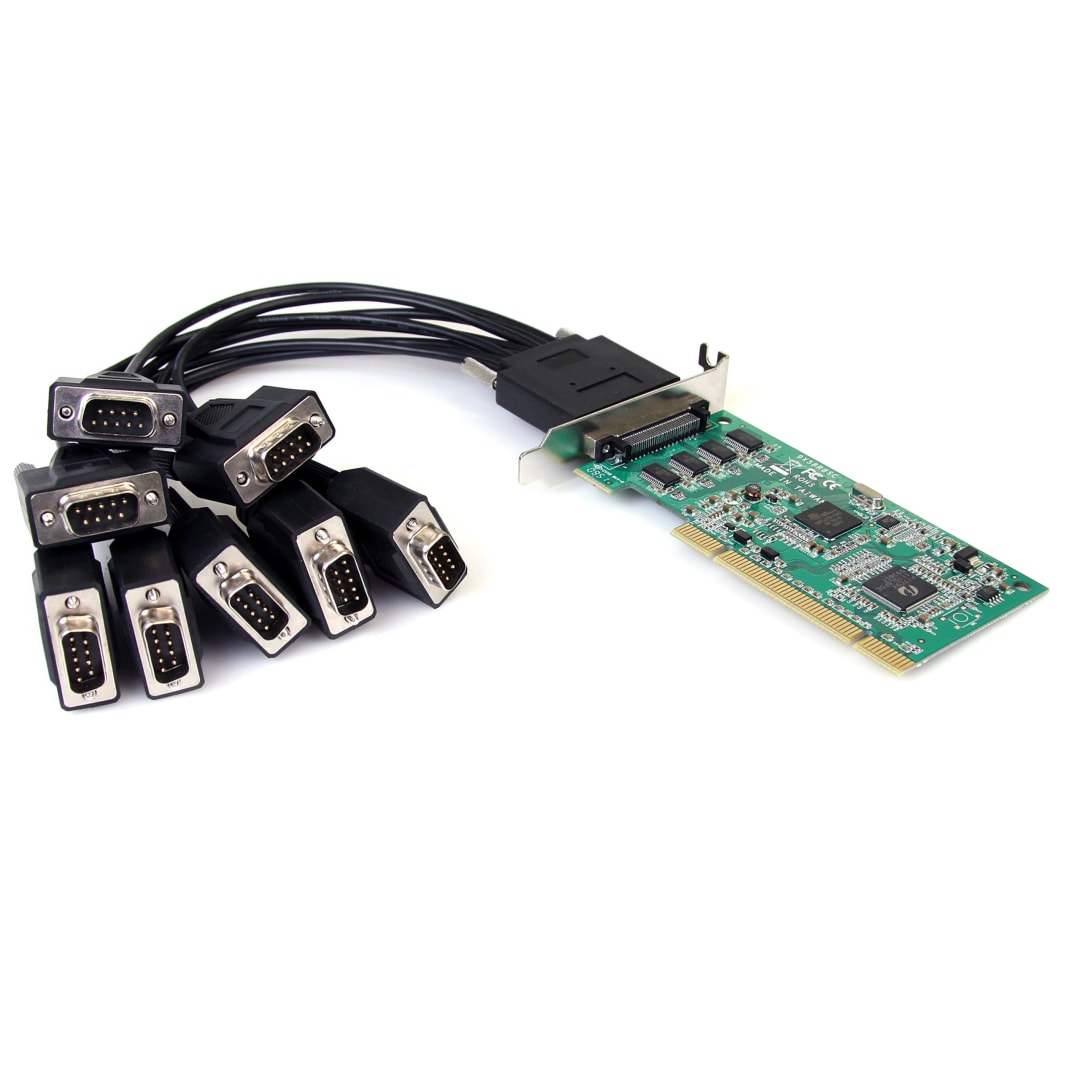 8 Port LP PCI Serial Adapter Card w/ 16950 UART