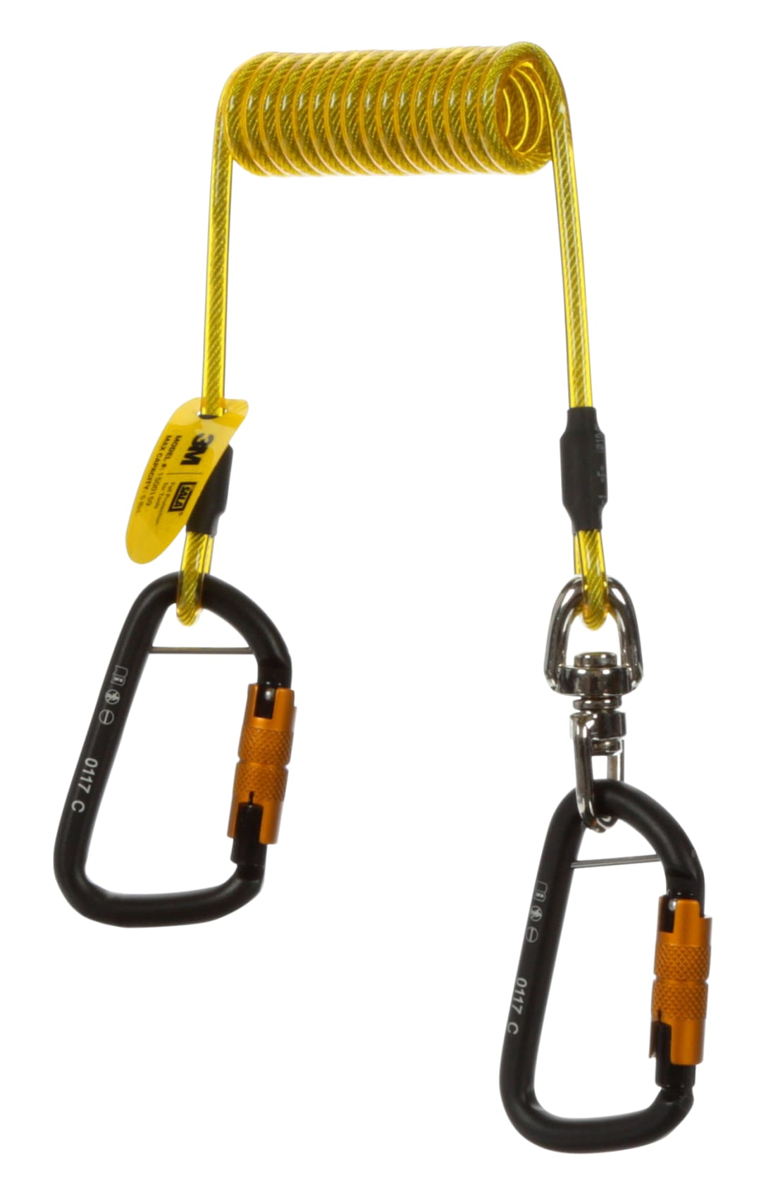3M™ DBI-SALA® Aletler için Düşüş Koruması Hook2Hook Alet İpi Fırdöndülü, 1 adet, 1500159