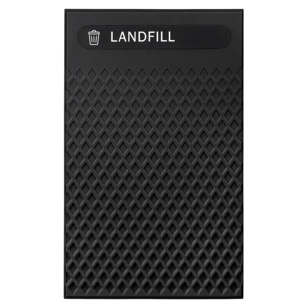 Rubbermaid Commercial Products Decorative Plastic Landfill Panels, Black