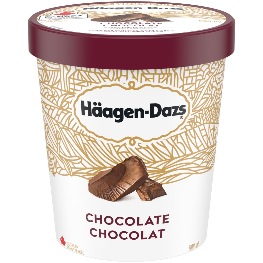 HAAGEN-DAZS Chocolate 8x500ml CA