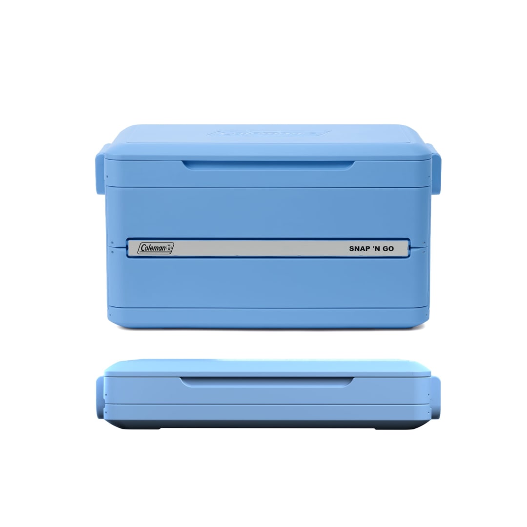 SNAP 'N GO COOLER 45QT CA - BLUE SKY
