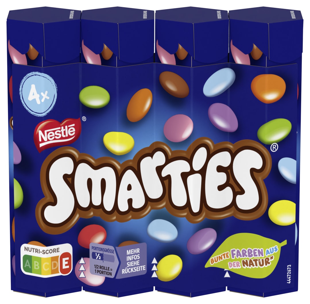 NESTLE SMARTIES 4er Multipack (4x34g)