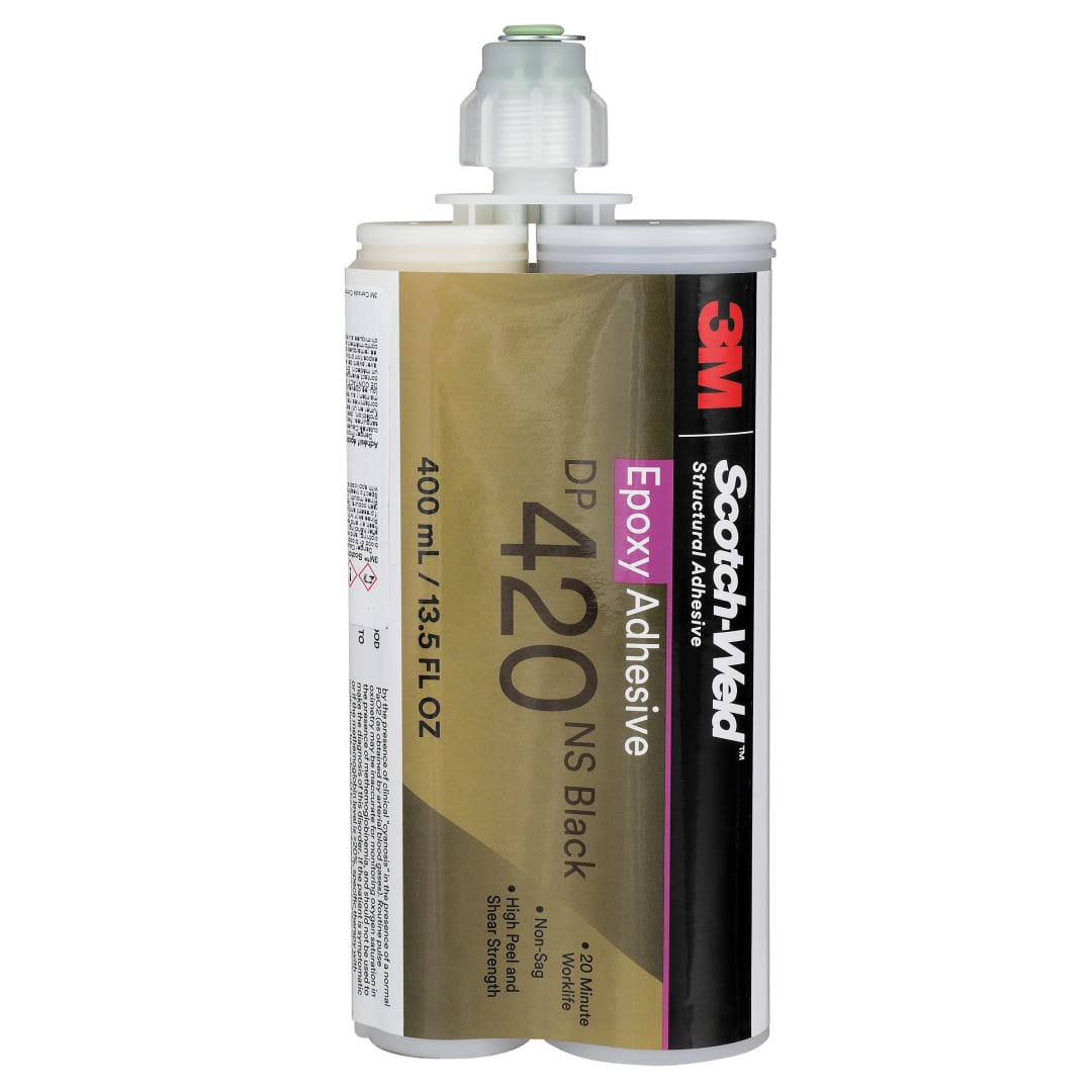 3M™ Scotch-Weld™ Epoksi Yapıştırıcı DP420NS, Siyah, 400 ml Duo-Pak