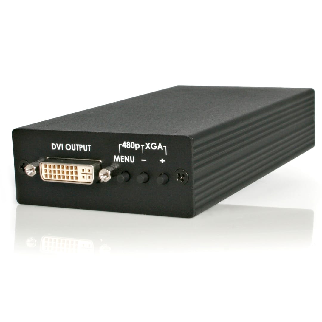 DVI to DVI-I PC/HD Scaler Video Converter