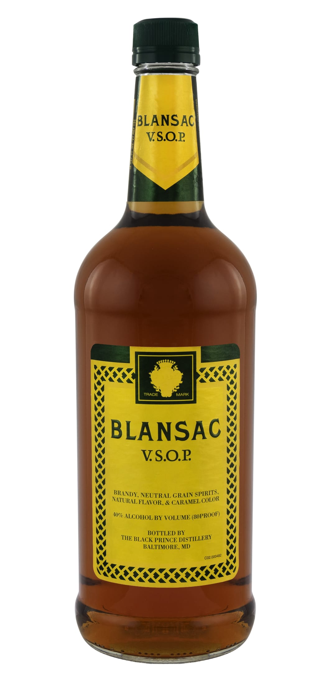 Blansac V.S.O.P Brandy 1l 80 Proof
