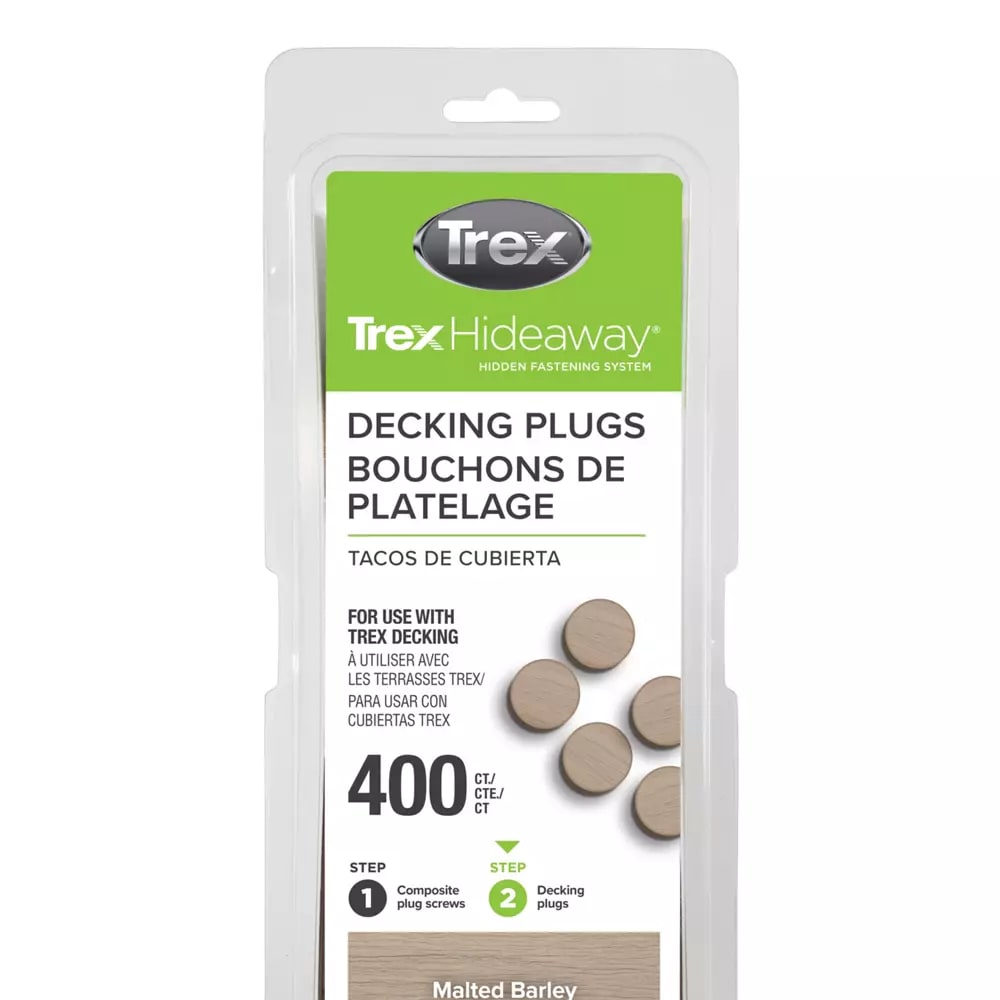 Trex® Decking Plugs Malted Barley- 400 count/pack
