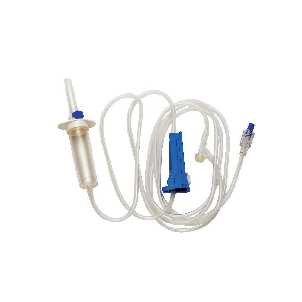 Covetrus IV Infusion Set with Y-Injection Site (no filter), 20 drops/mL, 200cm, Single