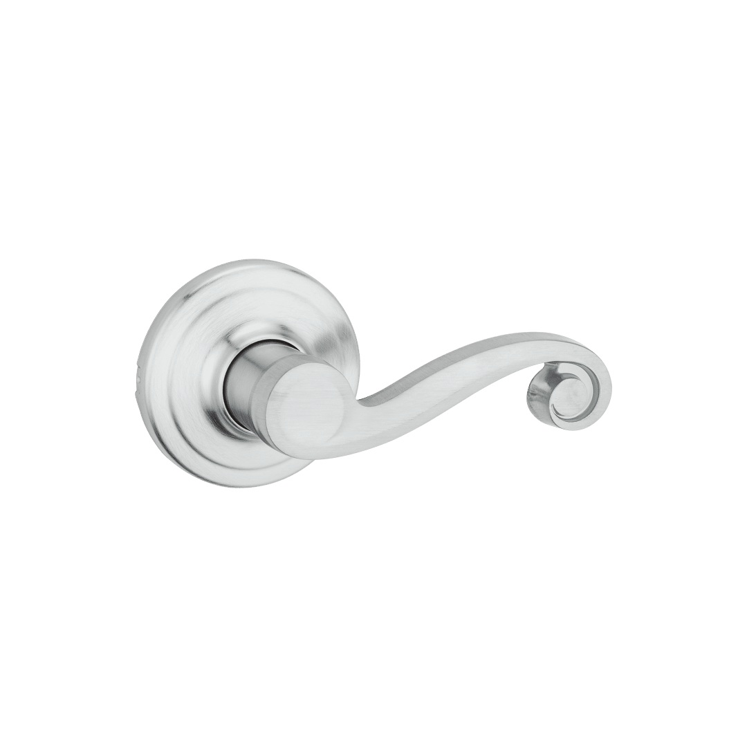 Lido Right-Handed Half-Dummy Lever in Satin Chrome