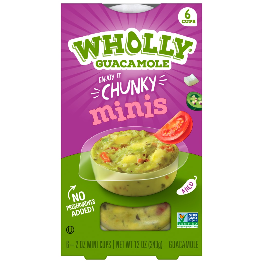 WHOLLY Guacamole Chunky Mini
