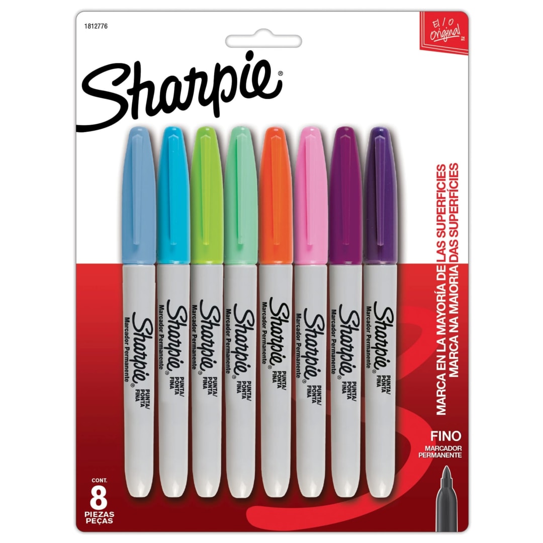 LA PM SHARPIE FINE ASST FASH CD 8