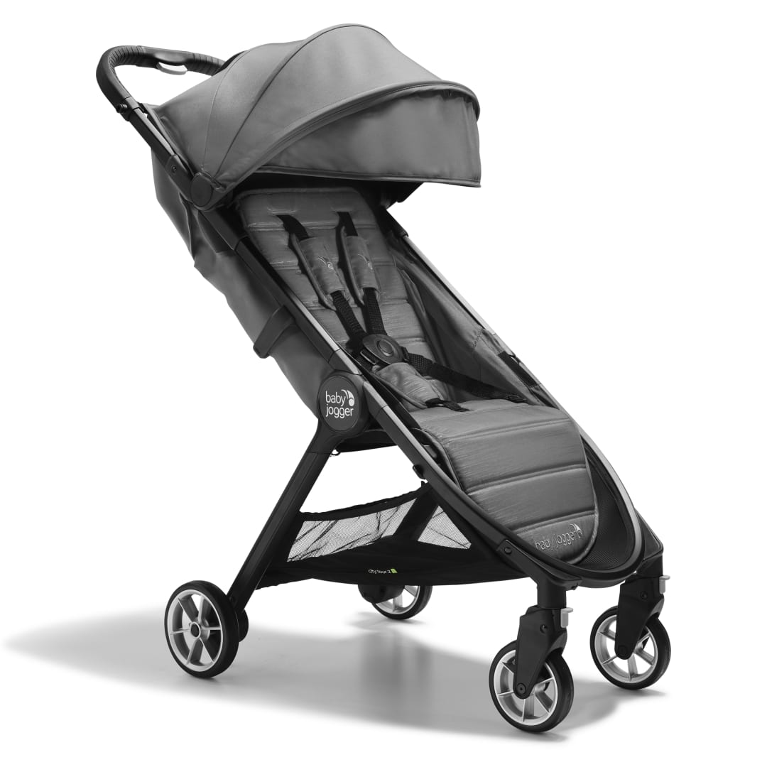 Baby Jogger City Tour 2 cochecito de viaje | Silla de paseo ultraligera, plegable y portátil | Gris sombra