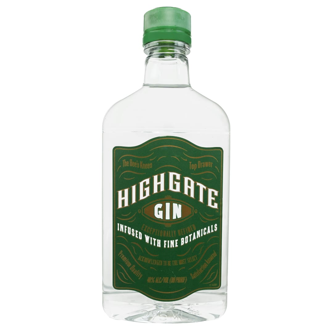Highgate Dry Gin 375ml 80 Proof