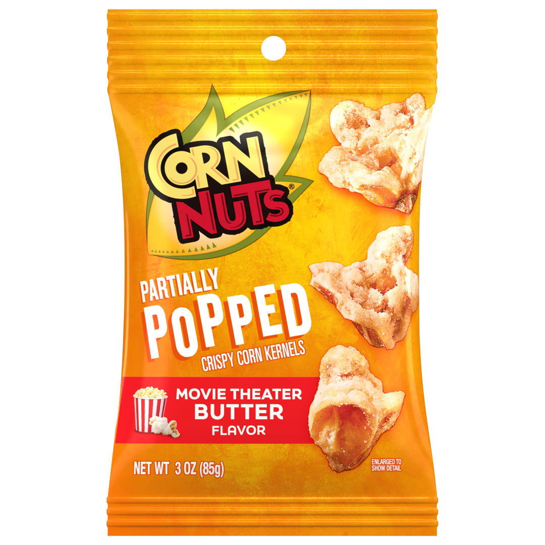 CORN NUTS Partially Popped Movie Theater Butter 3oz