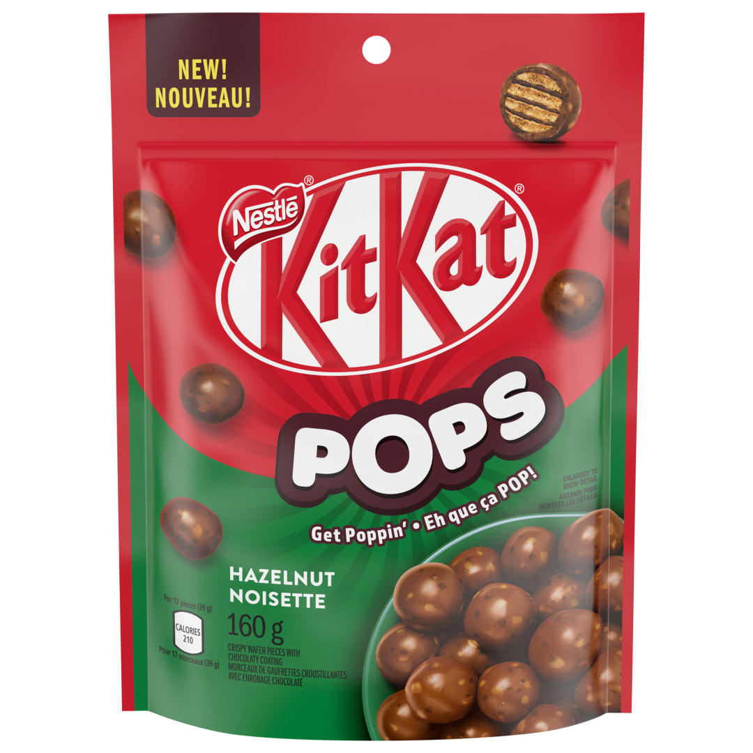 KITKAT Pops Hazelnt Cello NHL 12x160g CA