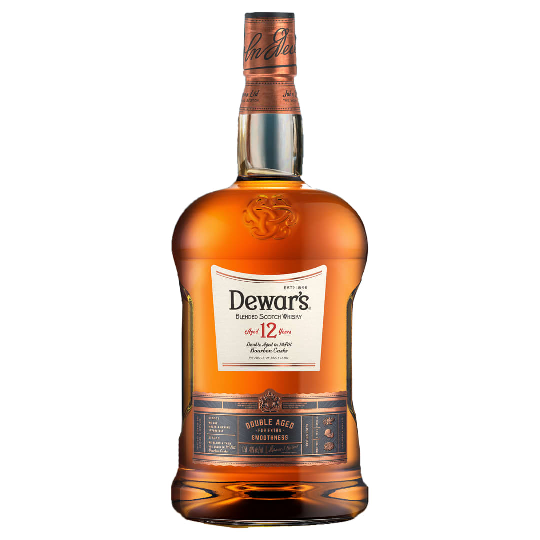Dewar’S 12 Year Old Blended Scotch Whisky 40% 1.75L