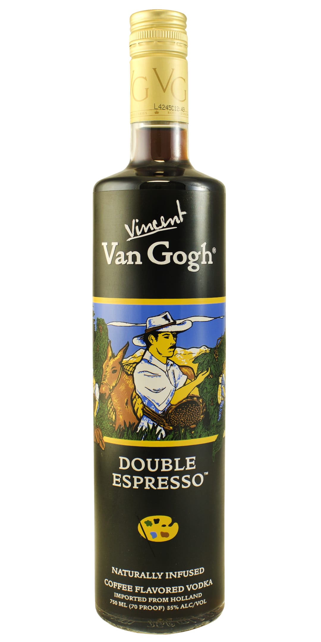 Van Gogh Double Espresso Vodka 750ml 70 Proof