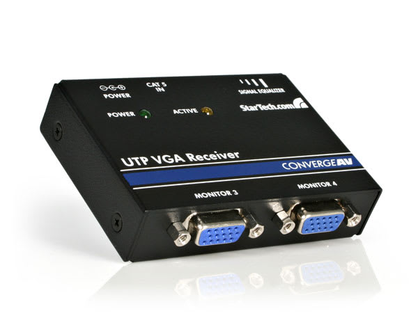 Converge A/V VGA over Cat5 UTP Receiver