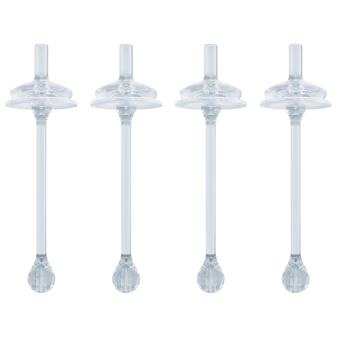 NUK Learner Cup Replacement Straws, Pack of 4