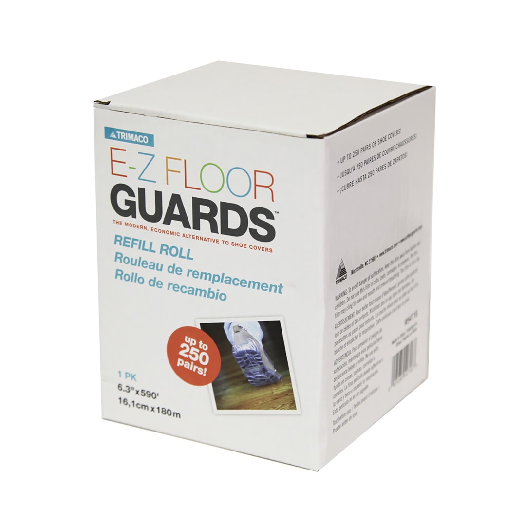 E-Z Floor Guards® Shoe Cover Refill Roll, 250pr