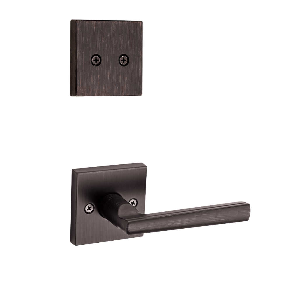 Montreal Square Interior Pack Lever in Venetian Bronze