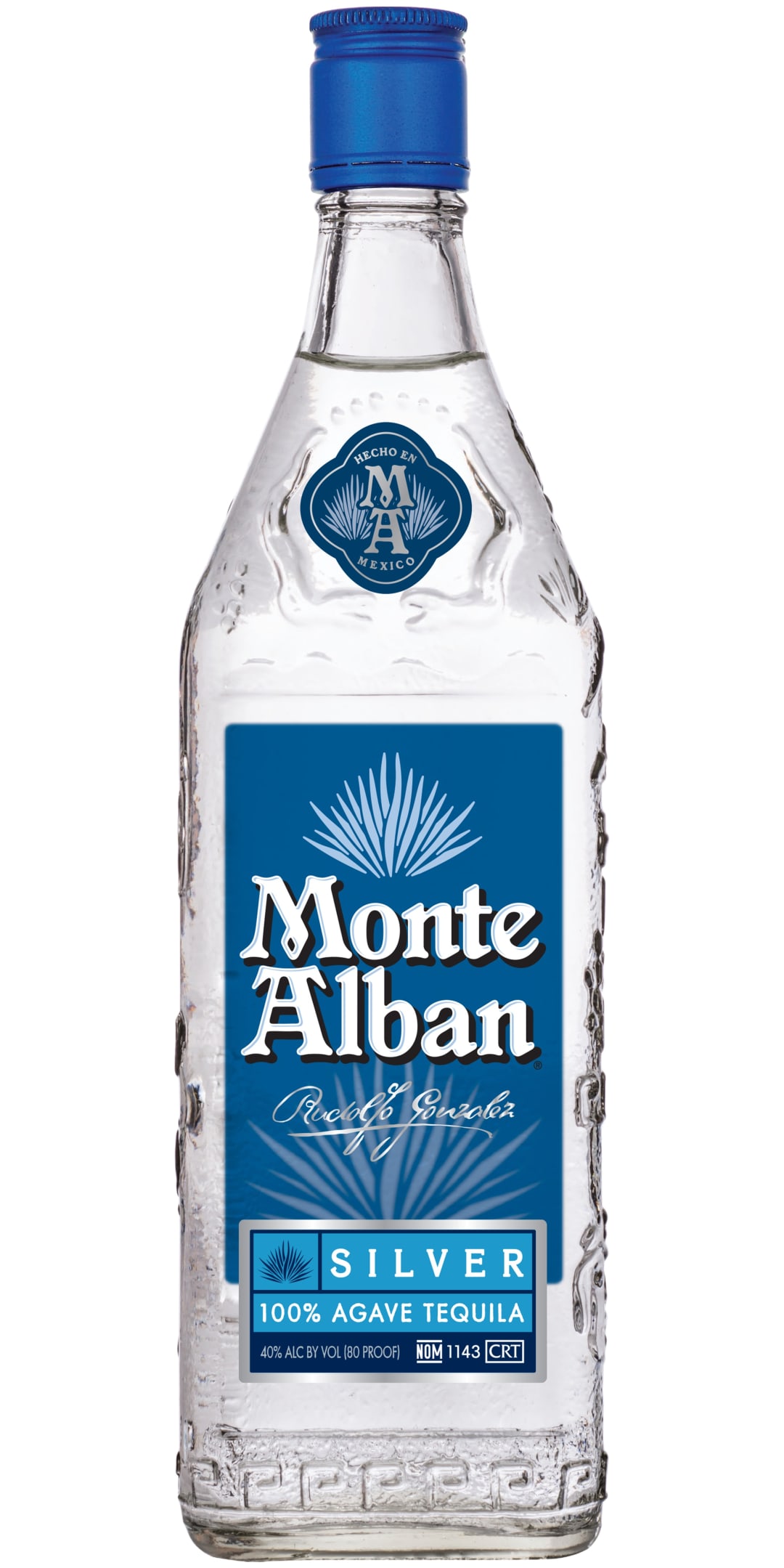 Monte Alban Silver Tequila 750ml 80 Proof