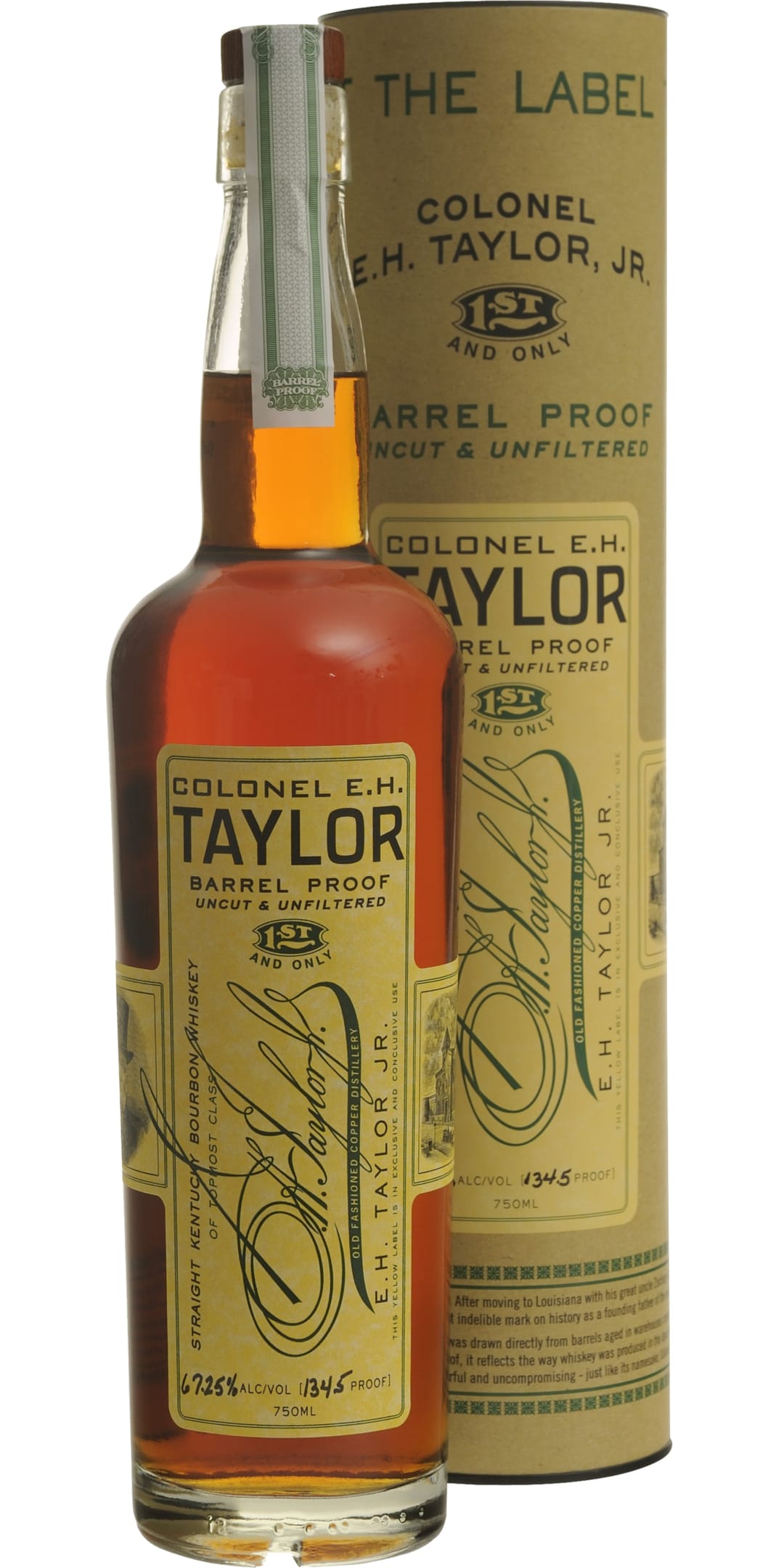 Colonel E.H. Taylor Straight Barrel Proof Kentucky Straight Rye Whiskey 750ml 126 Proof