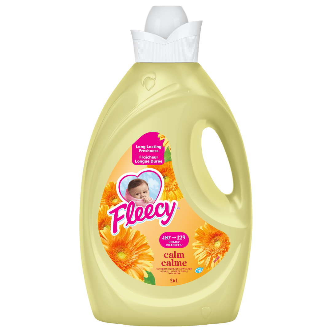 Fleecy Liquid Fabric Softener, Aroma Therapy Calm, 110 Loads, 2.6 L