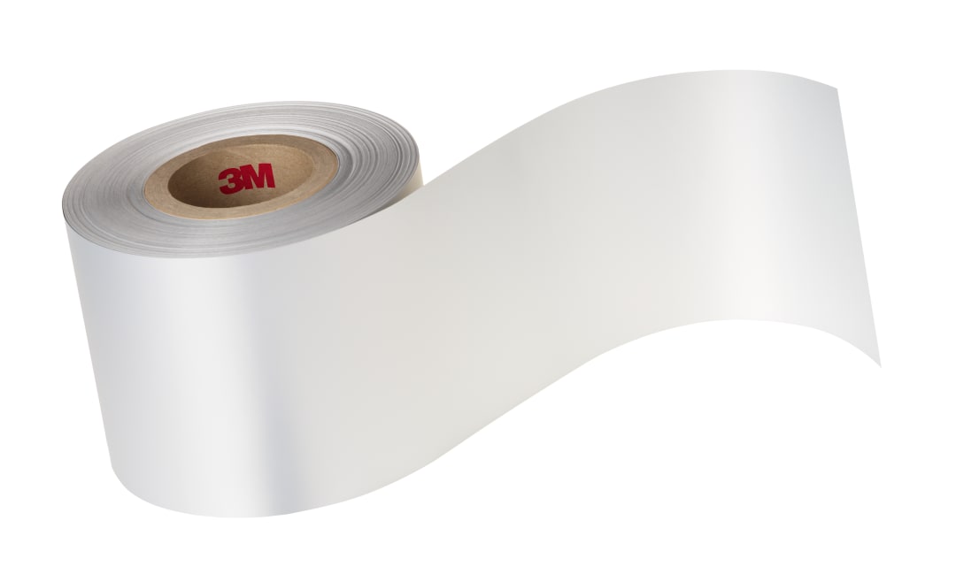 3M™ Termal Transfer Etiket Malzemesi 7818EH, Gümüş 740 mm x 500 m