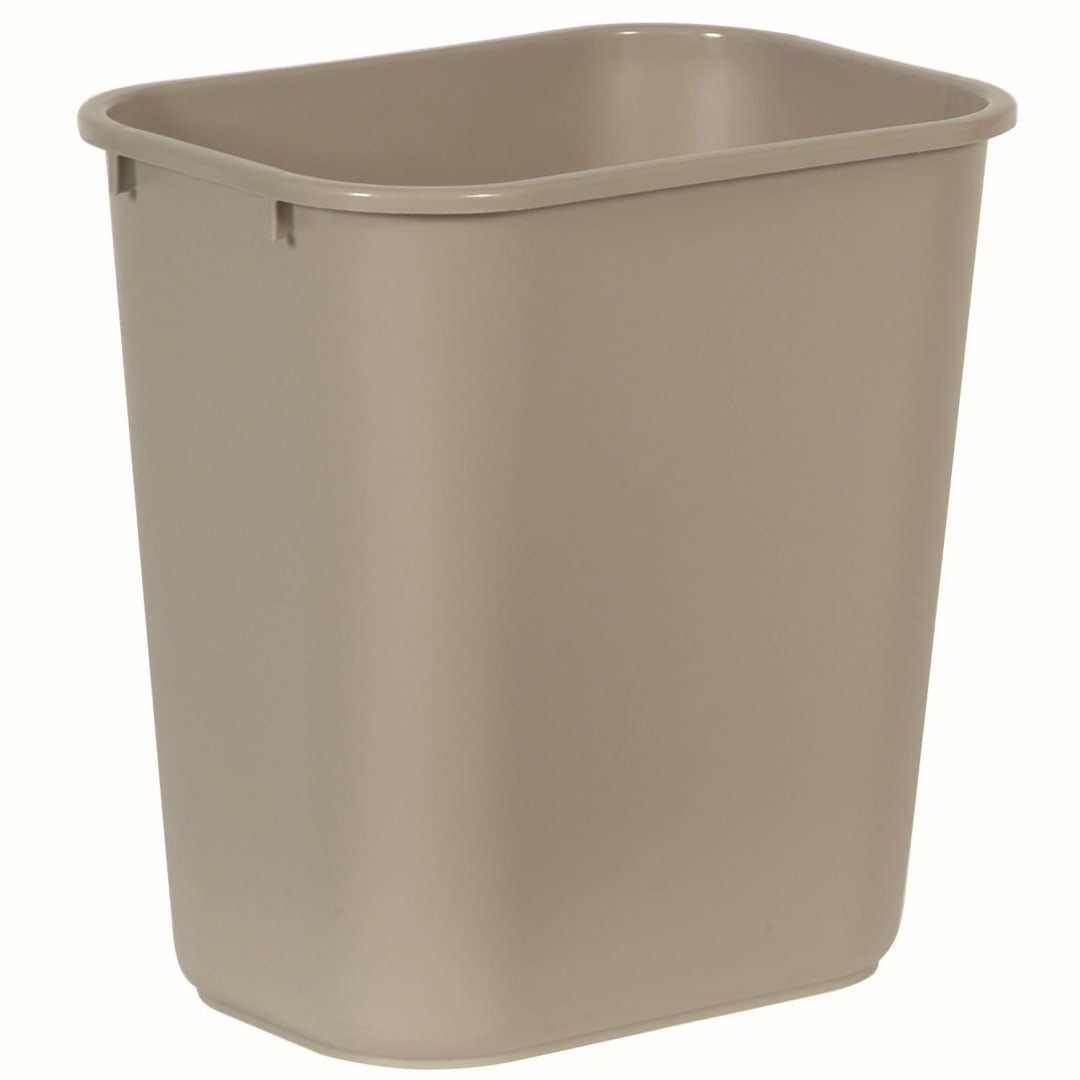 Wastebasket Medium 28 Qt Beige