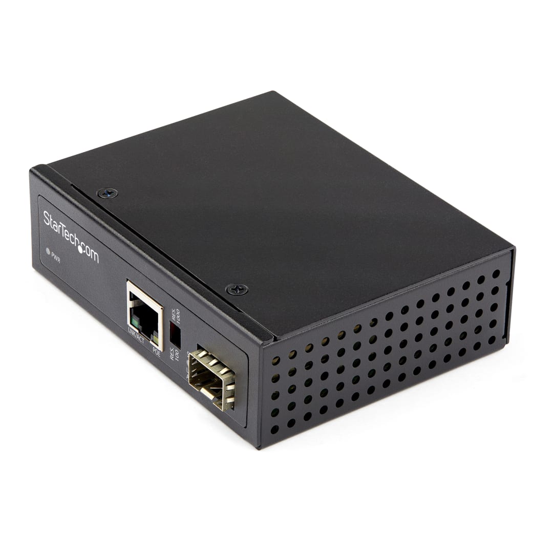 PoE Media Converter 60W TX   SFP